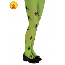 GLITTER WITCH TIGHTS GREEN,...