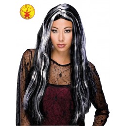 WITCH GREY STREAKED WIG,...