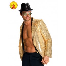 SEQUIN JACKET GOLD, MENS