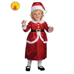 LIL' MRS CLAUS DRESS AND...