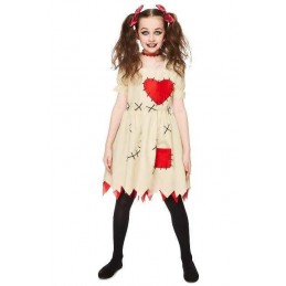 VOODOO DOLL COSTUME, GIRLS