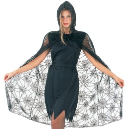 SPIDER LACE CAPE, LADIES